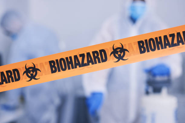 Professional Drug Lab Cleanup technician working in Louisville, OH